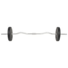 Vidaxl Súprava činiek barbell a dumbbell 30 kg