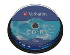 HADEX VERBATIM CD-R(10-Pack)Spindl/52x/700MB