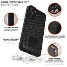 Rokform Kryt Rugged pre Samsung Galaxy S21 Plus, čierny