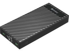 Sandberg Powerbank 2xUSB-C PD100W 30000mAh, čierna