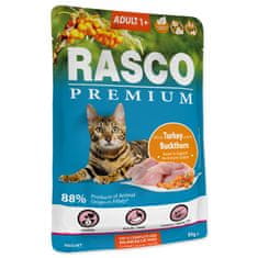 RASCO PREMIUM Kapsička Adult krůtí s rakytníkem 85 g