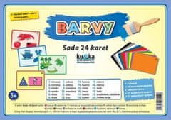 Farby - Sada 24 kariet