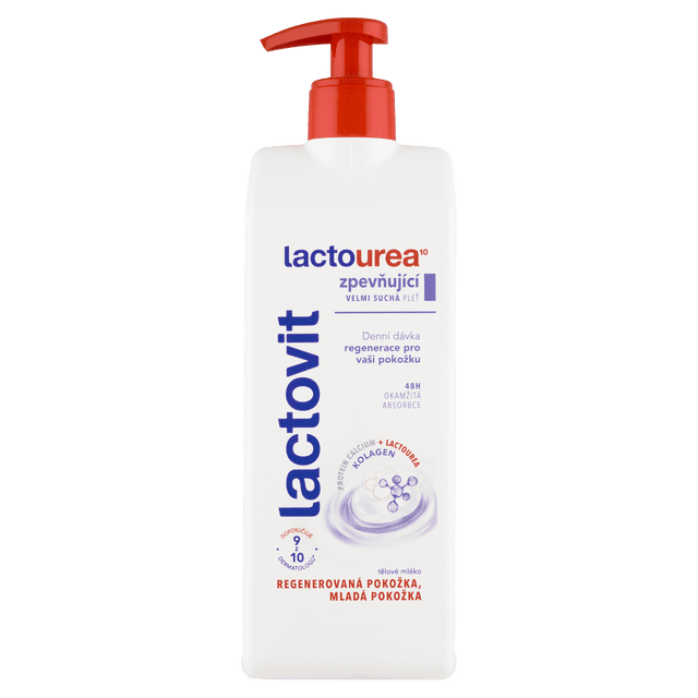 Lactovit Lactourea telové mlieko spevňujúce 400 ml