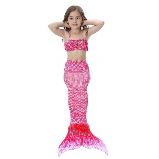 Surtep Kostým morskej panny 3-pack Pink Virgin, (Veľkosť 140)