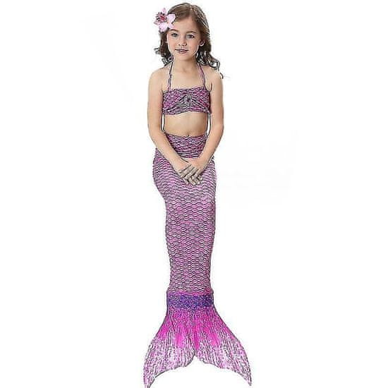 Surtep Kostým morskej panny 3-pack Purple Dream (Veľkosť 150)