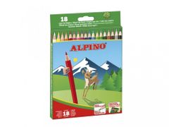 Alpino Balenie 18 farebných ceruziek