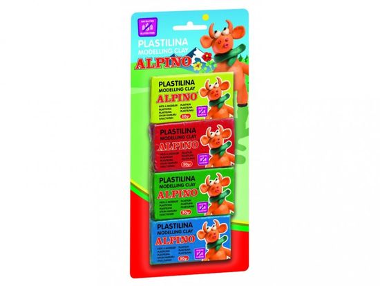 Alpino modelovacia hmota 4ks / 50 gr.