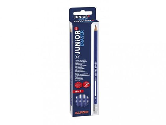 Alpino Krabica 12 ceruziek Junior HB s personalizáciou a gumou