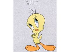 Looney Tunes Looney Tunes Tweety šedo-žlté dievčenské pyžamo s krátkym rukávom, letné pyžamo 11 let 146 cm