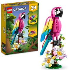 LEGO Creator 31144 Exotický ružový papagáj