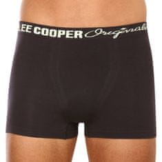 Lee Cooper 5PACK pánske boxerky čierné (LCU3200774A-1948355) - veľkosť XL