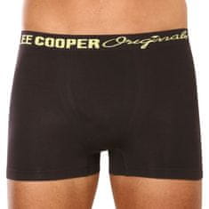 Lee Cooper 5PACK pánske boxerky čierné (LCU3200774A-1948355) - veľkosť XL