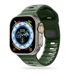 Tech-protect Remienok Iconband Line Apple Watch 4 / 5 / 6 / 7 / 8 / 9 / Se (38 / 40 / 41 Mm) Army Green