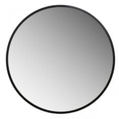 TZB Nástenné zrkadlo Sander 50 cm čierne