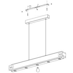 EGLO EGLO Závesné svietidlo LAYHAM 43468