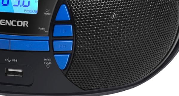  klasický radiopřijímač sencor spt 2700 fajn zvuk stereo reproduktor USB port aux in bluetooth fm pll tuner