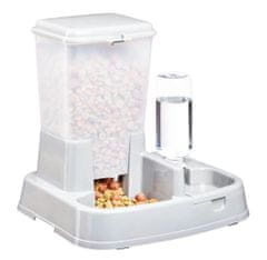Kaxl Automatický dávkovač krmiva a vody 2v1 pre domáce zvieratá
