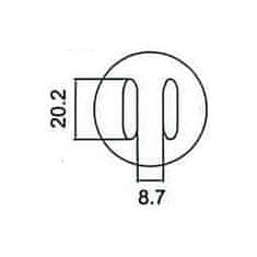 HADEX Nadstavec na vyfúkavačku SOP 8,7x20,2mm
