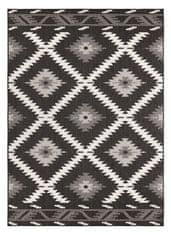 NORTHRUGS Kusový koberec Twin Supreme 103429 Malibu black creme – na von aj na doma 80x150