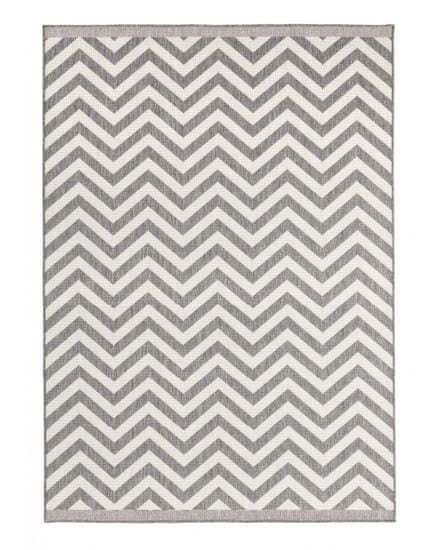 NORTHRUGS Kusový koberec Twin Supreme 103432 Palma grey creme – na von aj na doma