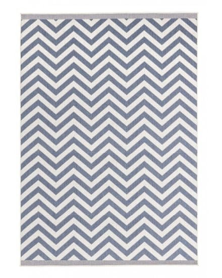 NORTHRUGS Kusový koberec Twin Supreme 103435 Palma blue creme – na von aj na doma