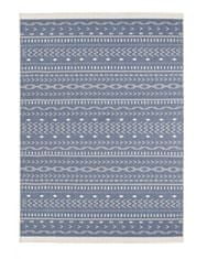 NORTHRUGS Kusový koberec Twin Supreme 103439 Kuba blue creme – na von aj na doma 80x250