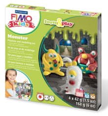 FIMO sada kids Form & Play - Príšerky
