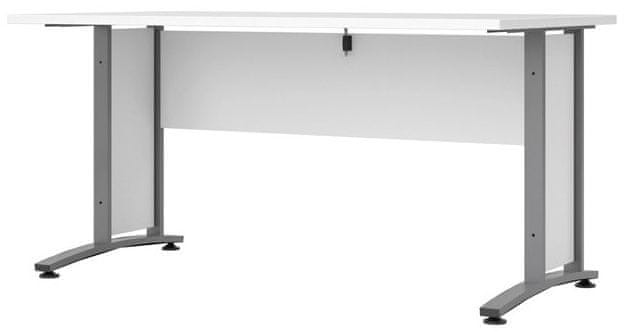 eoshop Písací stôl Office 402/437 dub sonoma/silver grey