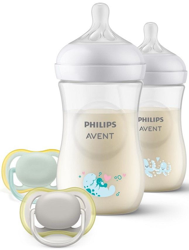 Philips Avent Novorodenecká štartovacia sada Natural Response SCD837/11