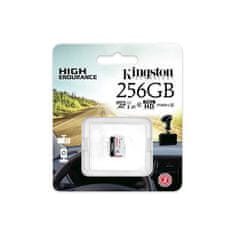 Kingston Endurance micro SDXC spominska kartica, 256 GB, 95/45MB/s, Class 10, UHS-I, U1, A1