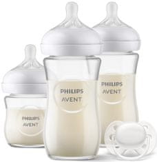 Philips Avent Novorodenecká štartovacia sada Natural Response sklenená SCD878/11