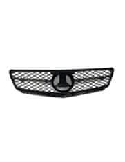 Protec Predná maska Mercedes W204/S204 2007-2014 čierna chrómová