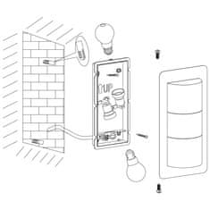 EGLO EGLO Vonkajšie nástenné svietidlo Cistierna 98085