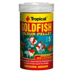 TROPICAL Goldfish Colour Pellet S 100ml/45g krmivo pre závojnatky, podporujúce vyfarbenie