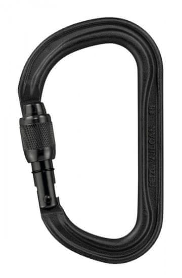 Petzl Karabína Petzl Vulcan Screw-lock Black