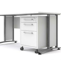 eoshop Ukončovacie nohy stola Office 437 silver grey