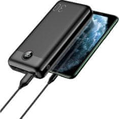 Yenkee powerbanka YPB 3018, PD 20W, 30000mAh, čierna