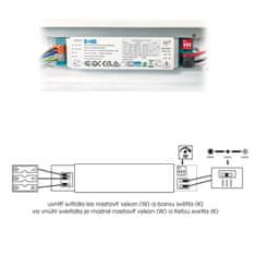 Ecolite Ecolite Stmiev. LED sv. 11-20W, max.3000lm, CCT, IP20 TLSVEL2-LED20W