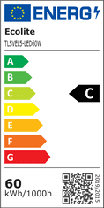 Ecolite Ecolite Stmiev. LED sv. 36-60W, max.9000lm, CCT, IP20 TLSVEL5-LED60W