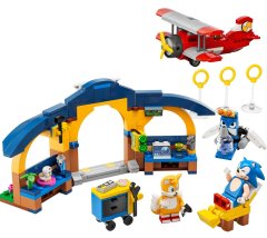 LEGO Sonic The Hedgehog 76991 Tailsova dielňa a lietadlo Tornádo