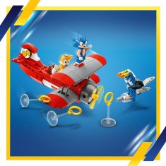 LEGO Sonic The Hedgehog 76991 Tailsova dielňa a lietadlo Tornádo