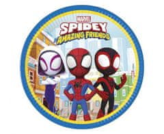 Procos Papierové taniere Spidey 23cm 8ks