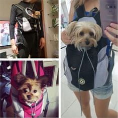 HARLEY® Multifunkčný turistický batoh pre psov s bočnými vreckami – veľkosť S | PETPOUCH