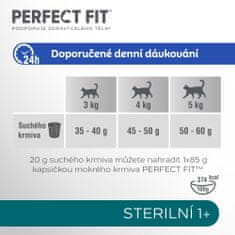 Perfect fit granule kuracie pre kastrované dospelé mačky 7 kg