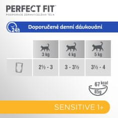 Perfect fit granule morčacie pre dospelé mačky s citlivým trávením 7kg