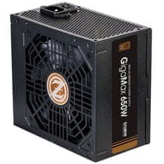 Zalman zdroj ZM650-GVII GigaMax 650W / ATX / akt. PFC / 120mm ventilátor / 80PLUS Bronze