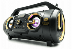 Bass Bluetooth reproduktor BoomBox s rádiom BASS