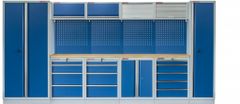 AHProfi Kvalitný PROFI BLUE dielenský nábytok 4235 x 495 x 2000 mm - MTGS1300A4 Blue