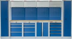AHProfi Kvalitný PROFI BLUE dielenský nábytok 3920 x 495 x 2000 mm - MTGS1300A9 Blue