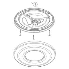 EGLO EGLO Stropné svietidlo Capasso 1 96026